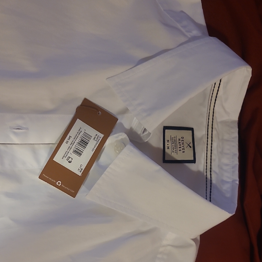 Denver Hayes White Blouse Elegant Top